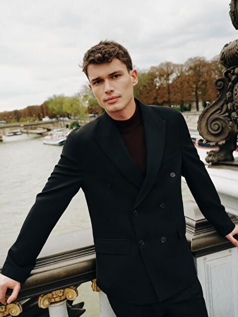 LCW BUSINESS Standart Kalıp Erkek Blazer Ceket - W4J857Z8-RQL