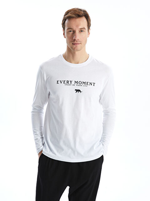 LCW ECO Standart Kalıp Erkek Pijama Takımı - W4J878Z8-J5E