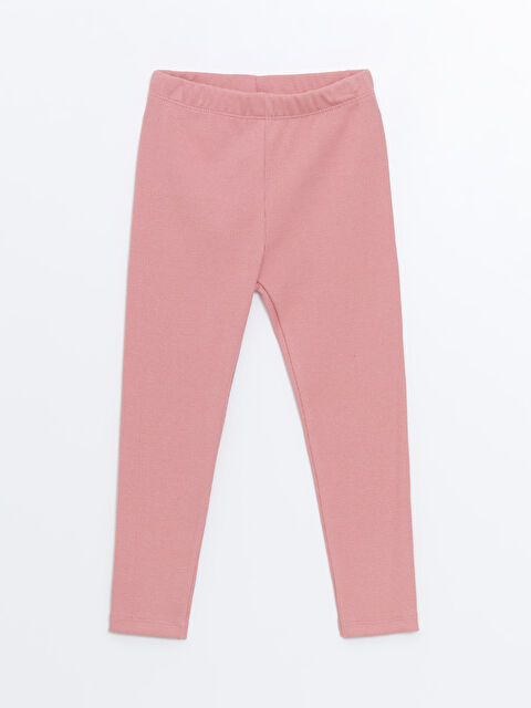 LCW Kids Beli Lastikli Kız Çocuk Tayt - W4J900Z1-GJZ