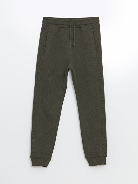 LCW ECO Beli Lastikli Erkek Çocuk Jogger Eşofman Alt - W4JA63Z4-JME