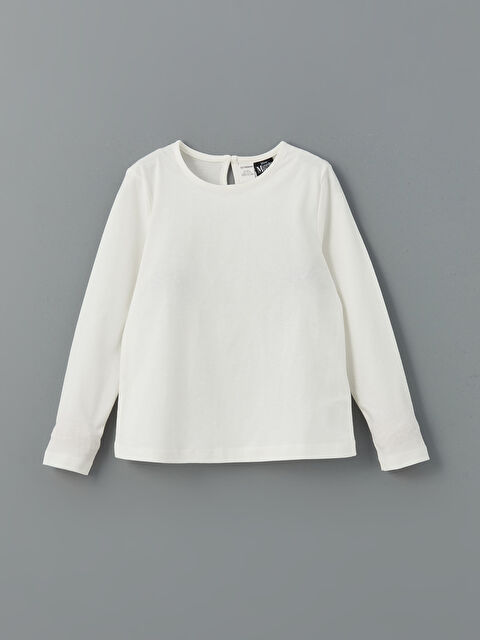 LCW Kids Minnie Mouse Lisanslı Kız Çocuk Tişört - W4JB14Z1-R9J