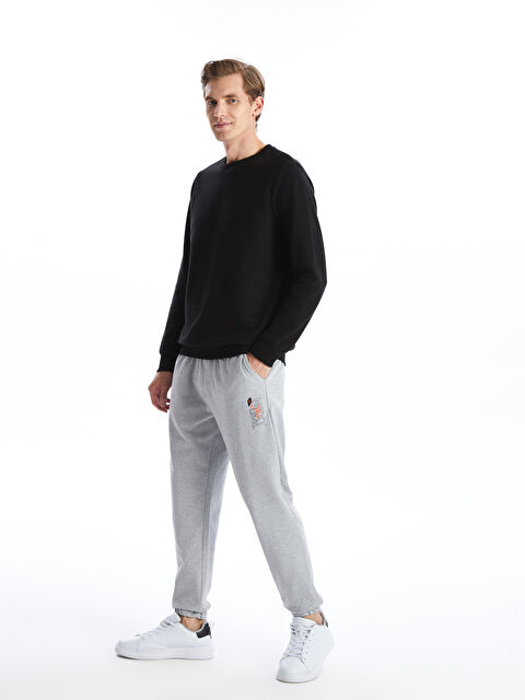 LCW ECO Standart Kalıp Erkek Jogger Eşofman Altı - W4JC72Z8-CT3