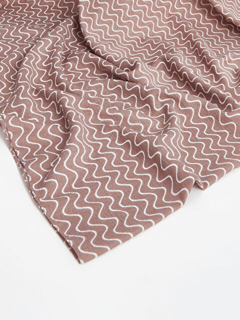 LCW Modest Çizgi Desenli Kadın Şal - W4JD53Z8-LQX