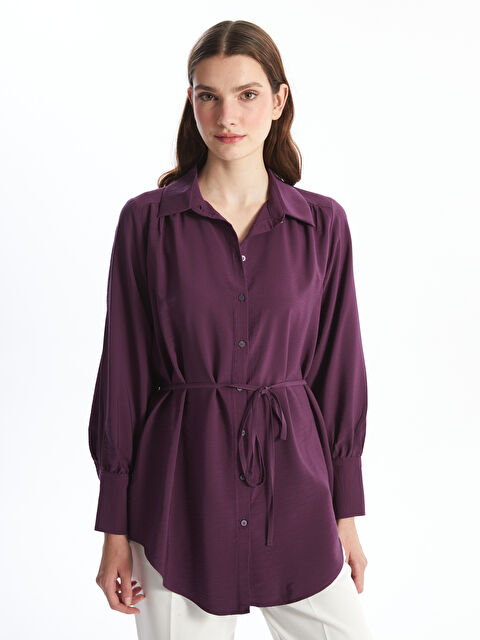 LCWAIKIKI Classic Kadın Gömlek Tunik - W4JD92Z8-L5Q