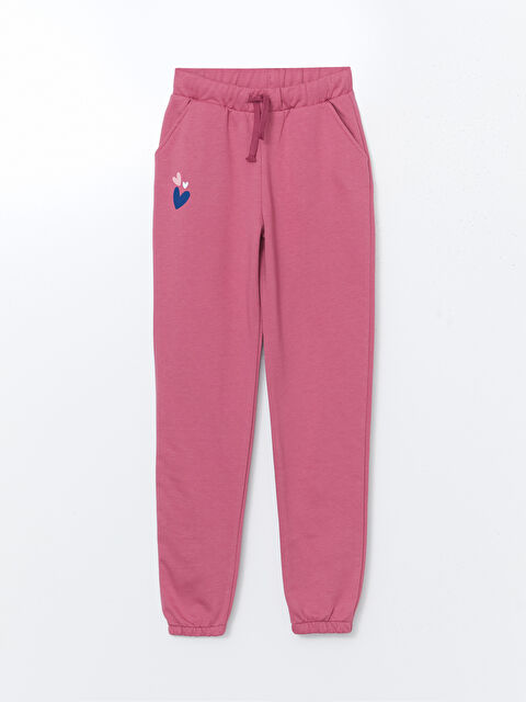LCW Kids Beli Lastikli Kız Çocuk Jogger Eşofman Altı - W4JE06Z4-GV8