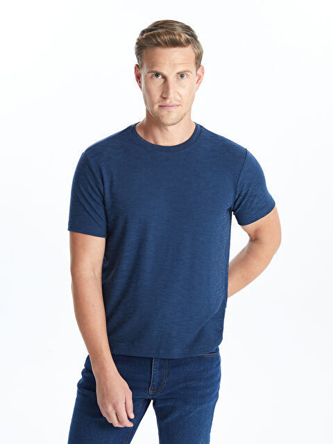 SOUTHBLUE Bisiklet Yaka Kısa Kollu Erkek Tişört - W4JE14Z8-J2H