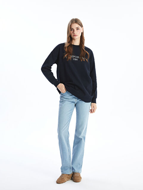 LCW Modest Straight Fit Kadın Jean Pantolon - W4JE15Z8-507