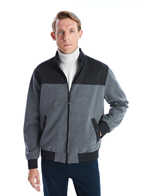 LCW ECO Standart Kalıp Dik Yaka Erkek Mont - W4JE87Z8-GCD