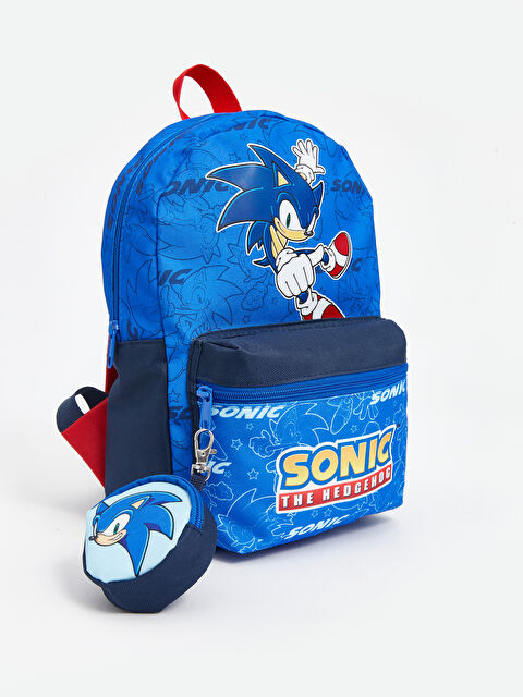 LCW ACCESSORIES Sonic Baskılı Erkek Çocuk Okul Çantası - W4JF34Z4-F9C
