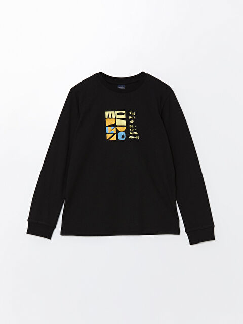 LCW ECO Bisiklet Yaka Erkek Çocuk Tişört - W4JF67Z4-CVL