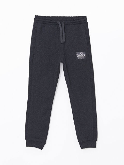 LCW ECO Beli Lastikli Erkek Çocuk Jogger Eşofman Altı - W4JG06Z4-L8N