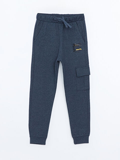 LCW ECO Beli Lastikli Erkek Çocuk Jogger Eşofman Altı - W4JG34Z4-DU2