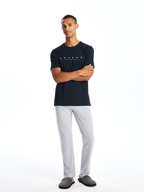 LC WAIKIKI Standart Kalıp Erkek Pijama Takımı - W4JG71Z8-RFF