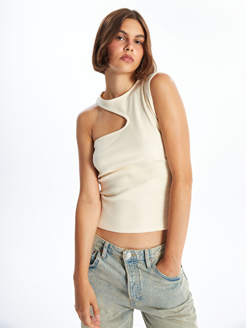 BLAİS Bisiklet Yaka Kadın Atlet - W4JI24Z8-V9H