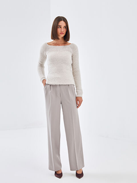 BLAİS Standart Fit Kadın Pantolon - W4JI77Z8-YRG