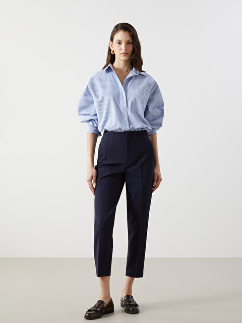 LCW Vision Dar Fit Kadın Pantolon - W4JJ03Z8-CRP