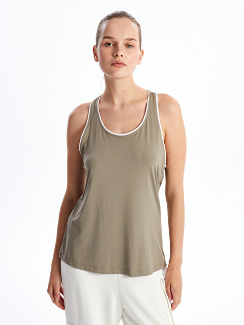 KOOR SPORT Bisiklet Yaka Kadın Atlet - W4JJ26Z8-CS5