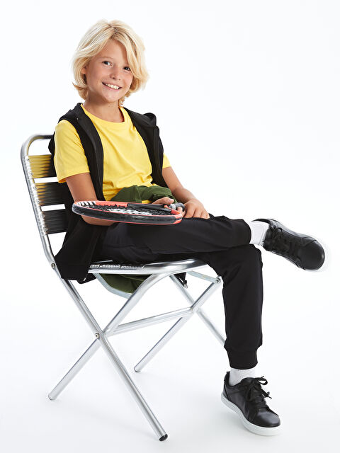 Mışıl Kids Kapüşonlu Basic Erkek Çocuk Yelek - W4JK00Z4-HEG