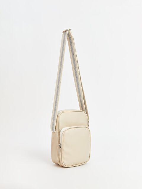 LCW ACCESSORIES Deri Görünümlü Kadın Çapraz Çanta - W4JN17Z8-FDU