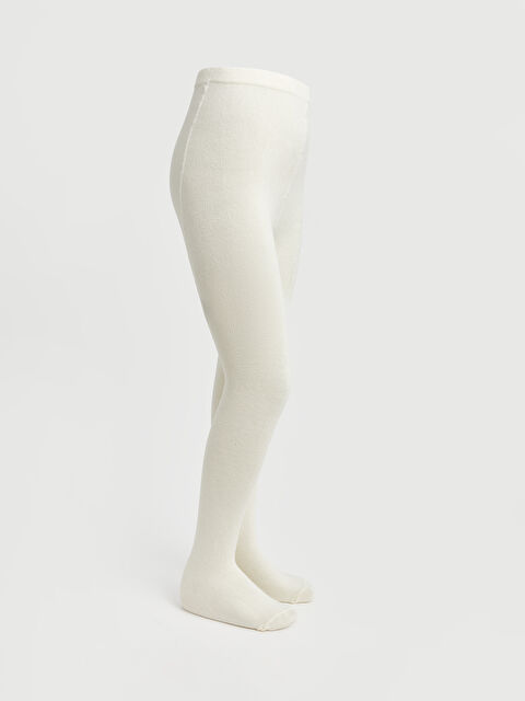 LCW Kids Basic Kız Çocuk Külotlu Çorap