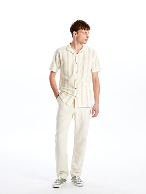 XSIDE Slim Fit Armürlü Erkek Pantolon - W4JP94Z8-FFE