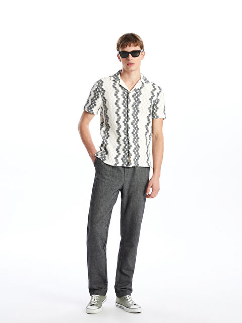 XSIDE Slim Fit Armürlü Erkek Pantolon - W4JP94Z8-RQL