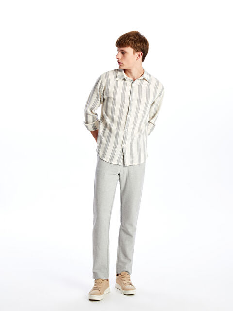 XSIDE Slim Fit Armürlü Erkek Pantolon - W4JP94Z8-Z2Z