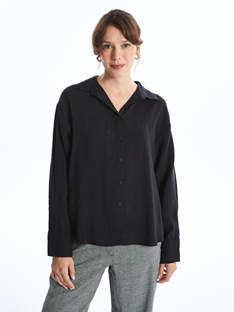 LCWAIKIKI Classic Kadın Gömlek - W4JQ03Z8-CVL