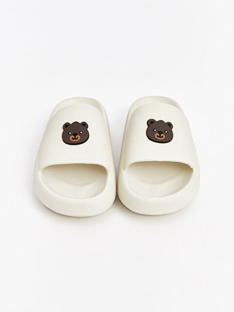 LCW STEPS Ayıcık Baskılı Kadın Ev Terliği - W4JQ15Z8-Q6K