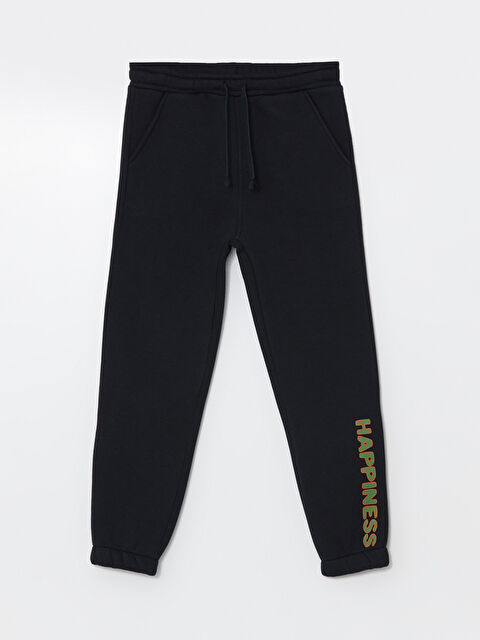 LCW ECO Beli Lastikli Erkek Çocuk Jogger Eşofman Altı - W4JR73Z4-CRP