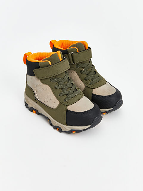 LCW STEPS Bağcık ve Fermuarlı Erkek Bebek Bot - W4JS67Z1-PVM