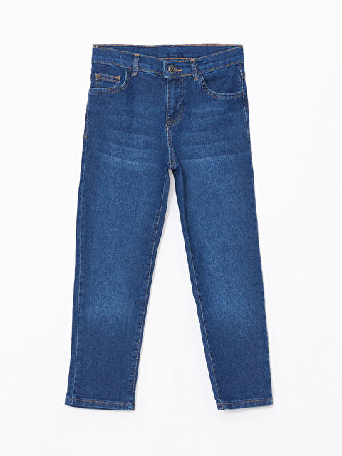 LCW ECO Beli Ayarlanabilir Lastikli Erkek Çocuk Jean Pantolon - W4JT80Z4-309