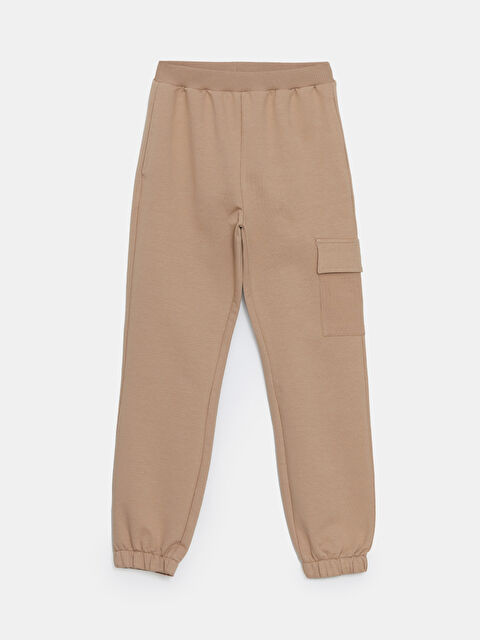 LCW ECO Beli Lastikli Kız Çocuk Jogger Eşofman Altı - W4JU78Z4-GX6