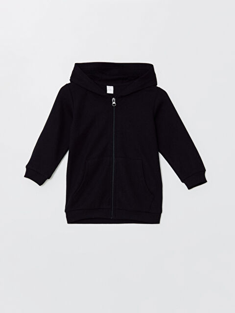 LCW ECO Kapüşonlu Basic Erkek Çocuk Hırka - W4JV25Z1-CVL