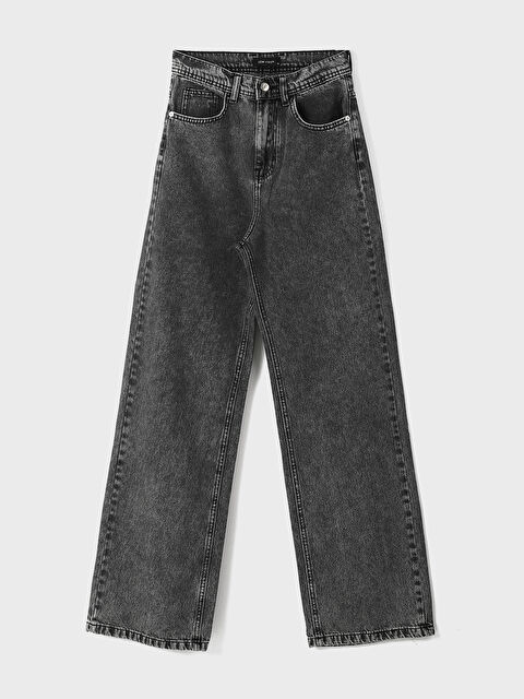 LCW Vision High Waisted Wideleg Women's Jeans - W4JV52Z8-RQL