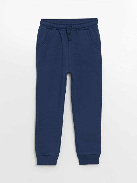 LCW Kids Beli Lastikli Kalın Basic Erkek Bebek Jogger Eşofman Altı - W4K001Z1-HSD