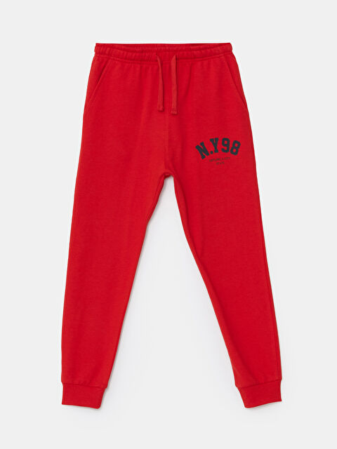 LCW ECO Beli Lastikli Erkek Çocuk Jogger Eşofman Altı - W4K108Z4-KYV