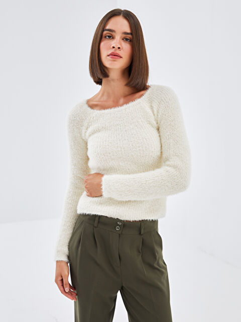 BLAİS Bisiklet Yaka Kadın Triko Kazak - W4K362Z8-V9H