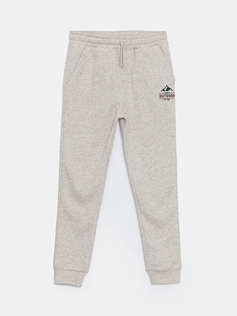 LCW ECO Beli Lastikli Erkek Çocuk Jogger Eşofman Altı - W4K378Z4-D2Y