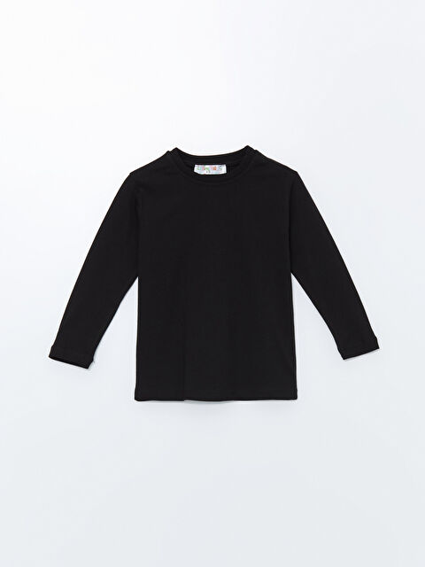 Calimera Kids Bisiklet Yaka Basic Erkek Bebek Tişört - W4K471Z1-HEG