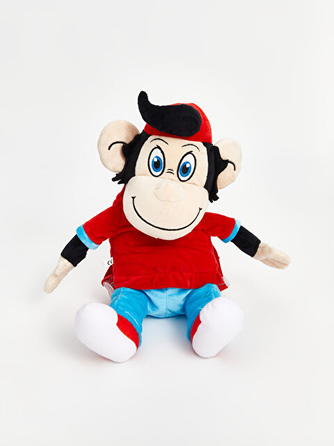 LCW ACCESSORIES Nostaljik Maymun Figürlü Erkek Çocuk Sırt Çantası - W4K514Z4-HMW