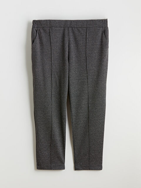 LCWAIKIKI Classic Beli Lastikli Kadın Cigarette Pantolon - W4K516Z8-MHS