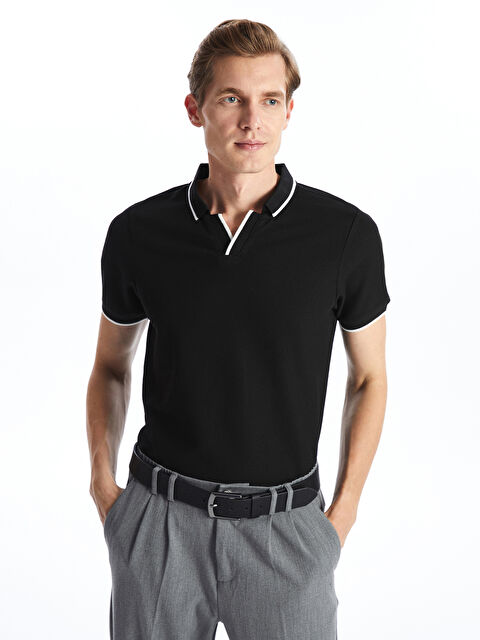 SOUTHBLUE Polo Yaka Kısa Kollu Erkek Tişört - W4K693Z8-CVL