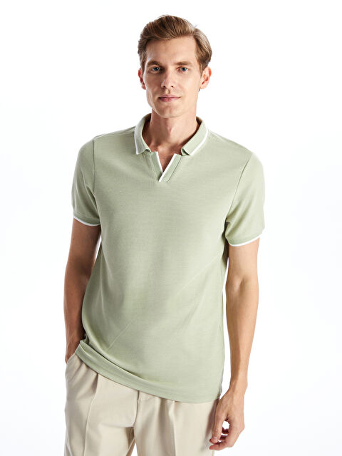 SOUTHBLUE Polo Yaka Kısa Kollu Erkek Tişört - W4K693Z8-D0K