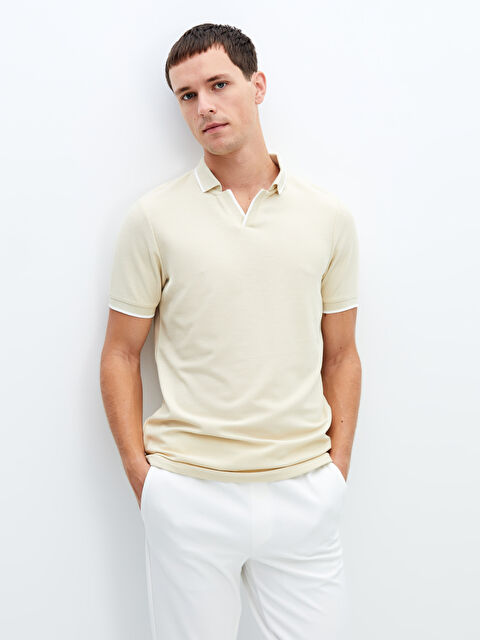 SOUTHBLUE Polo Yaka Kısa Kollu Erkek Tişört - W4K693Z8-DJQ