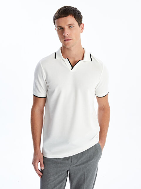 SOUTHBLUE Polo Yaka Kısa Kollu Erkek Tişört - W4K693Z8-R9J