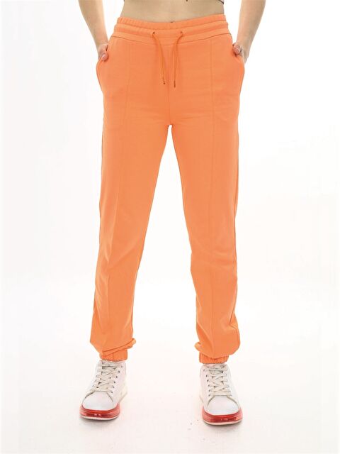 NICKEL Beli Lastikli Kalın Kız Bebek Jogger Eşofman Alt - W4K712Z1-EXA