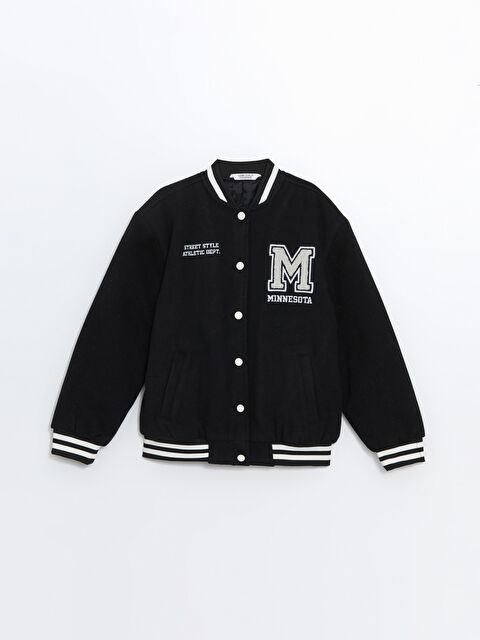 LCW Kids Kız Çocuk Kolej Mont - W4K725Z4-CVL