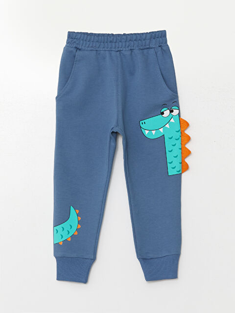 Mışıl Kids Beli Lastikli Kalın Erkek Bebek Jogger Eşofman Altı - W4K774Z1-GJY