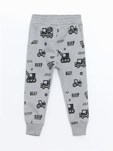Mışıl Kids Beli Lastikli Kalın Erkek Bebek Jogger Eşofman Altı - W4K776Z1-DEK